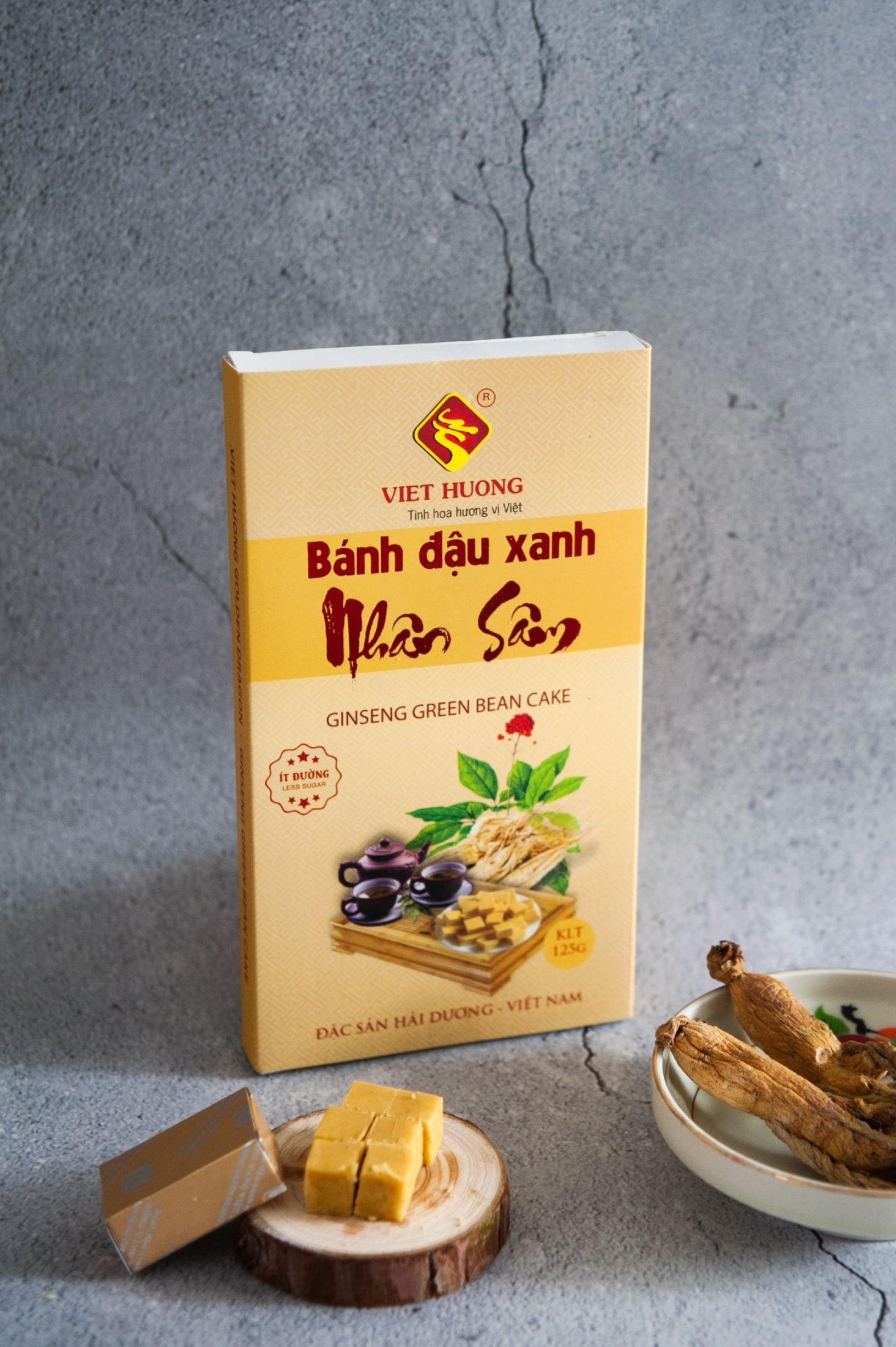 Bánh đậu xanh nhân sâm