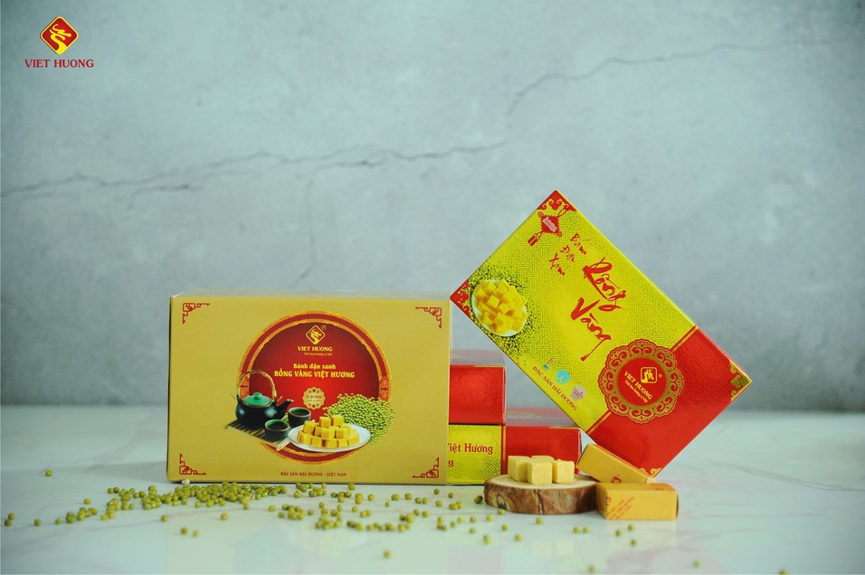 Bánh đậu xanh truyền thống (Hộp 900g)