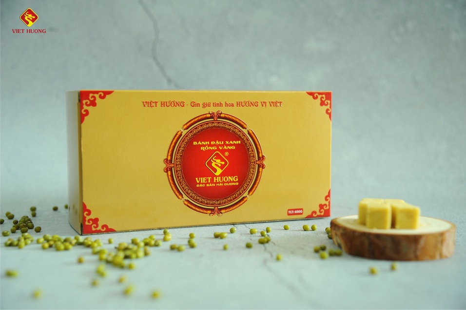 Bánh đậu xanh truyền thống (Hộp 600g)